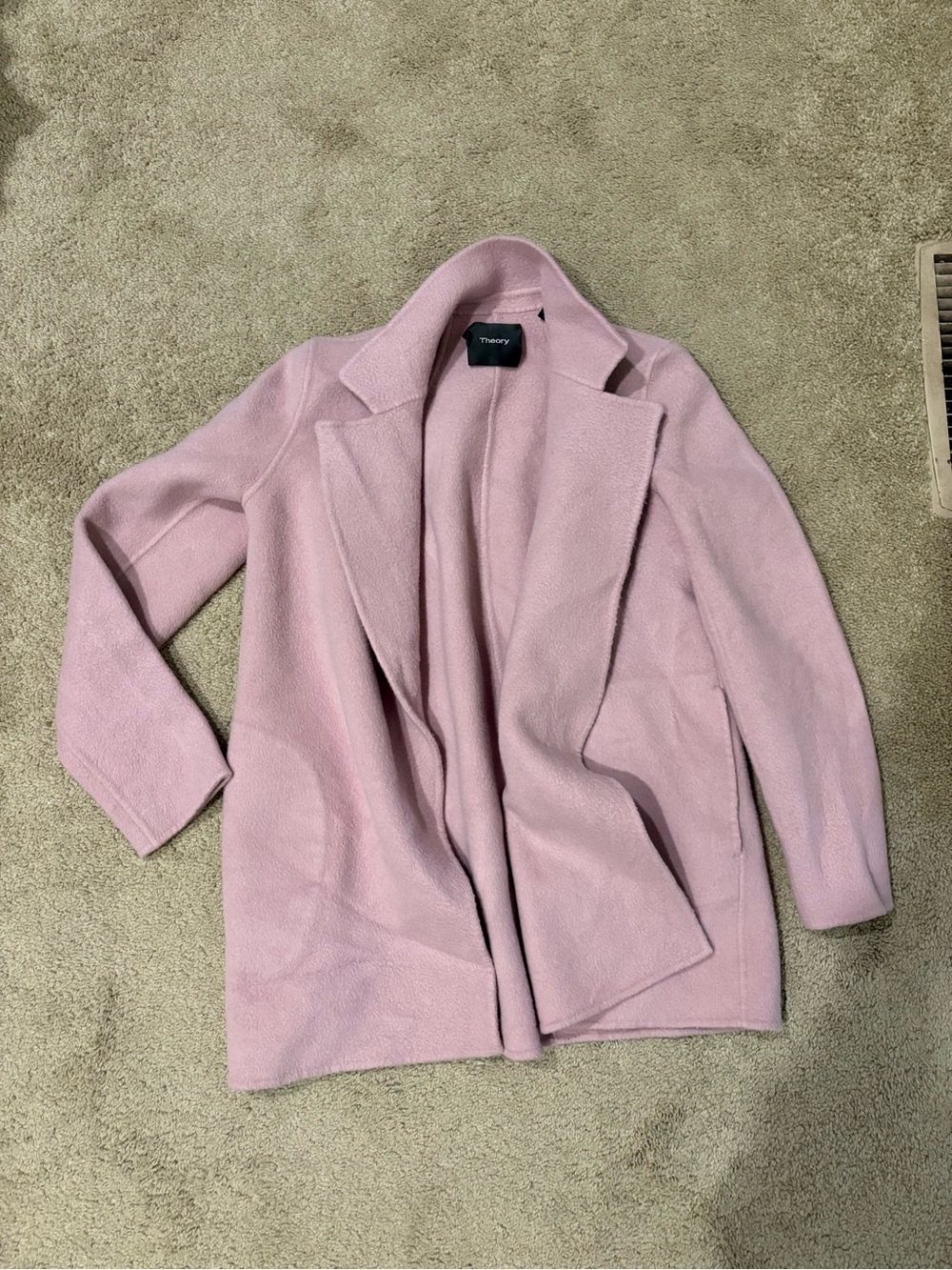 Theory wool and cashmere coat